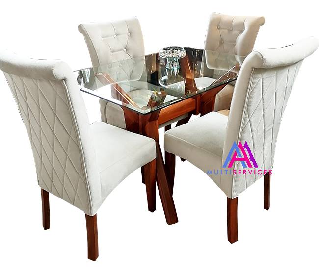 comedor-4-sillas-arabe-beige-base-cachito-aaa-multiservices