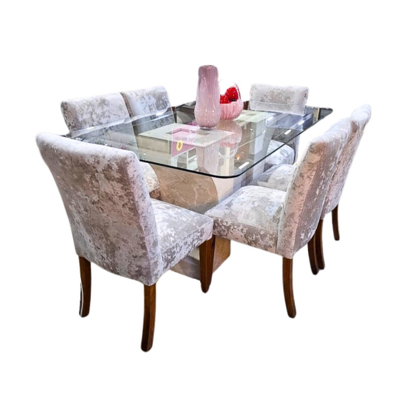 comedor-dorika-6-sillas-full-tapiz-base-marmol
